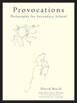 cover image of The Philosophy Foundation  Provocations